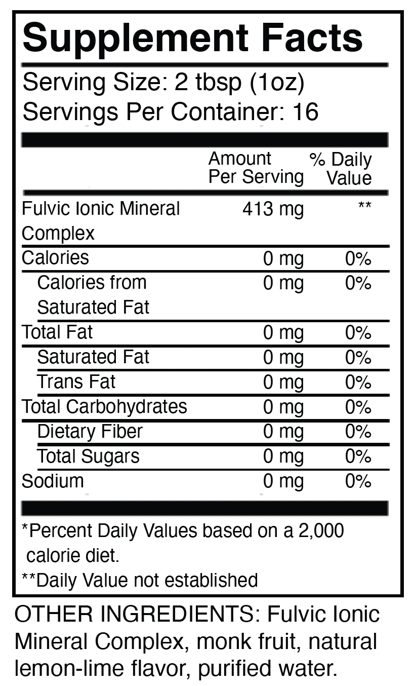 Essential Fulvic Minerals