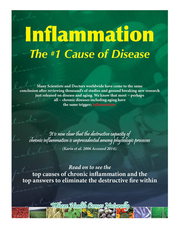 A Picture of the Inflammation Booklet Cover.