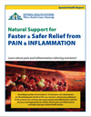 Cover for Natural Support for Faster & Safer Relief from PAIN & INFLAMMATION.