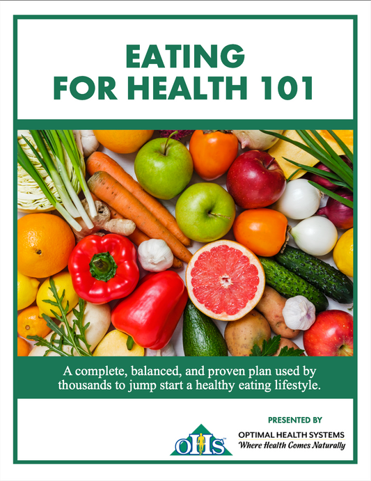 Eating for Health 101 booklet cover Eating for Health 101